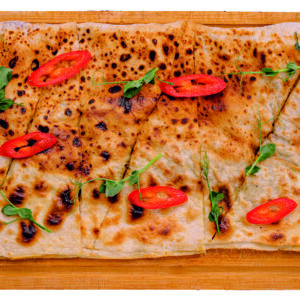 Гёзлеме с мясом баранины